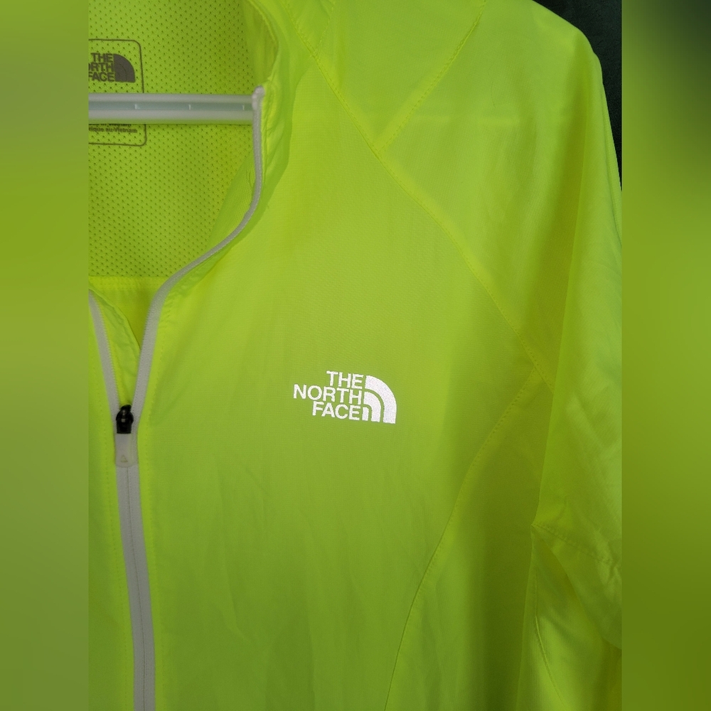 The North Face Women's Bright Yellow Utility/Running Jacket - Picture 2 of 6
